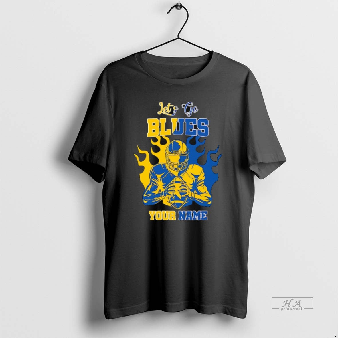 Trendy Lets Go Blues Your Name Michigan Wolverines Player