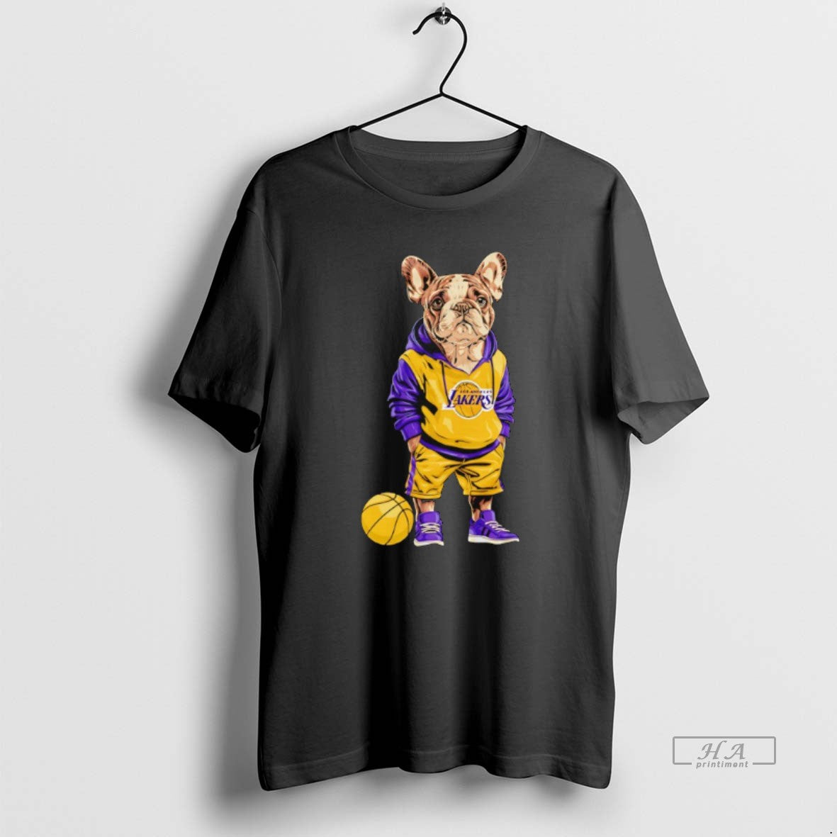 Trendy Los Angeles Lakers X Bulldog Hoop Dogs