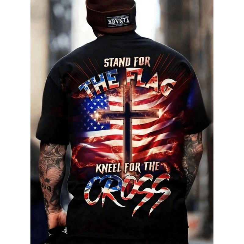 Trendy Mens Graphic T-Shirt With Stunning 3D Prints In Black For Summer Casual Wear Plus Size Crew Neck Hoodie, Sweatshirt