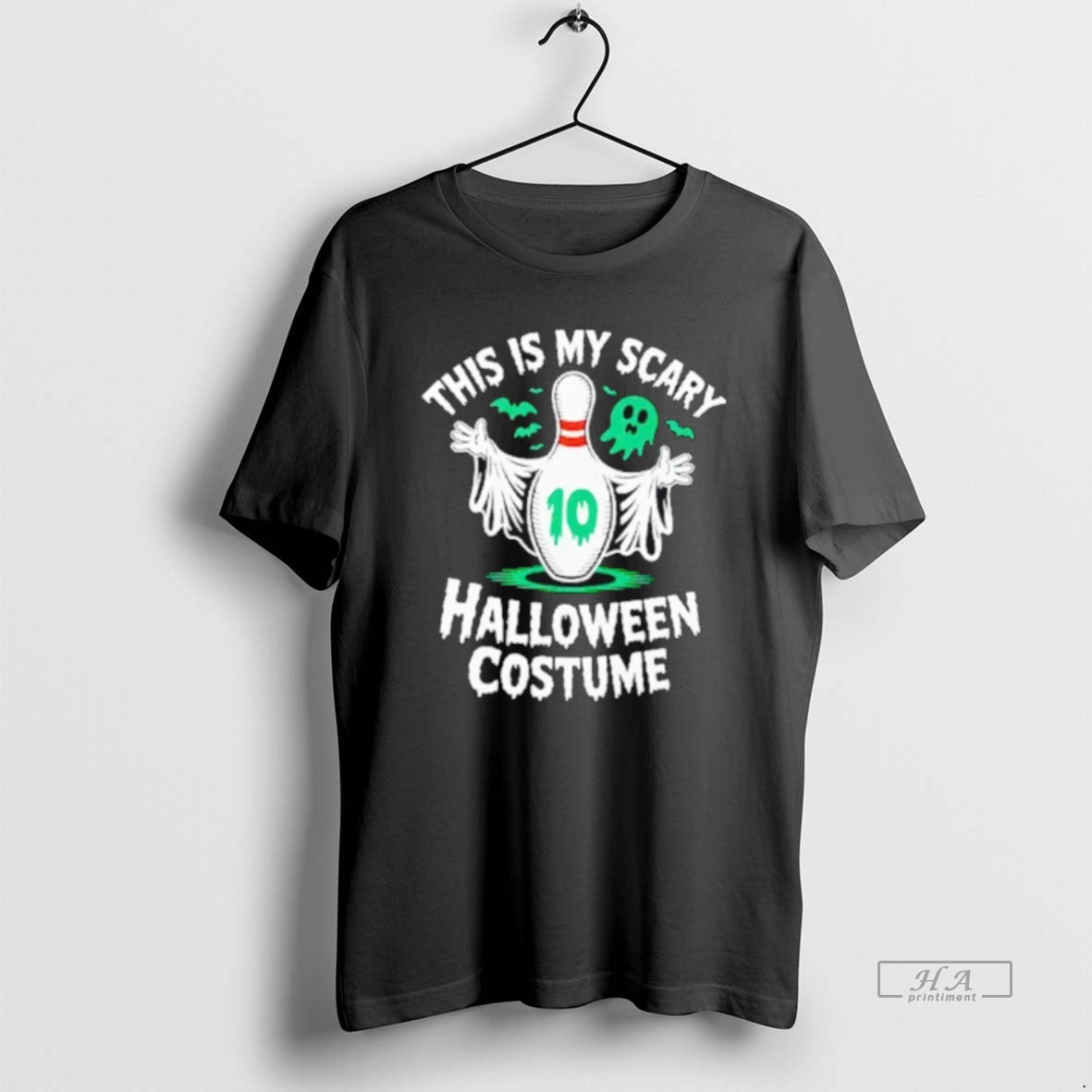 Trendy This Is My Scary Halloween Costume Bowling