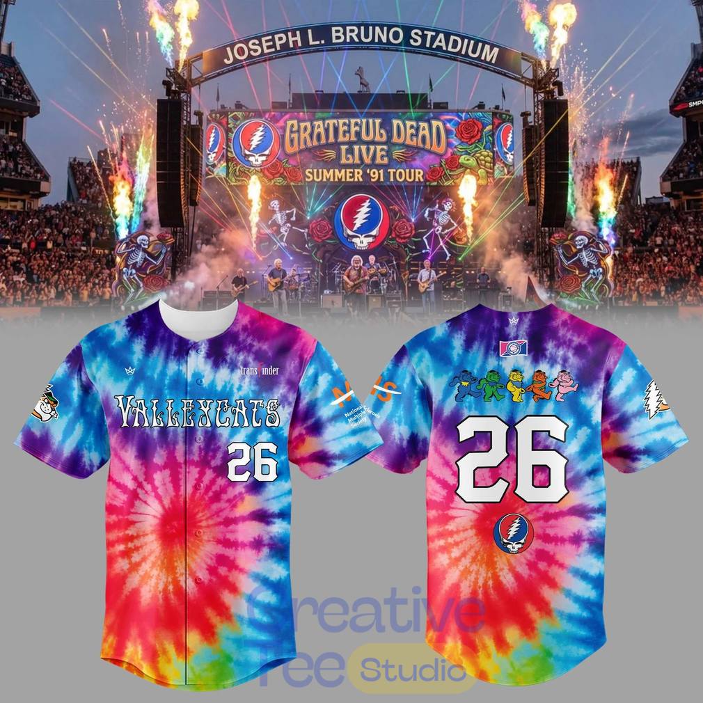 Tri City ValleyCats x Grateful Dead 2026 Jersey