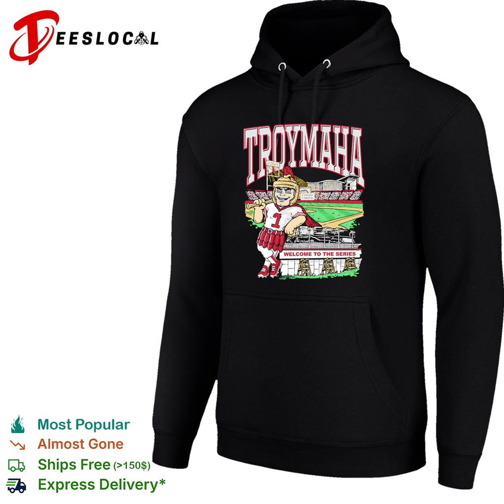 Troymaha Troy University welcome to the Series College World Series Omaha shirt