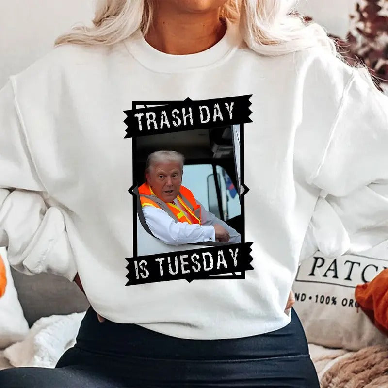 Trummp MAGA Garbage Shirt, Trummp Supporters Shirts, Graphic Trending Tee Cotton Fabric style 02 Hoodie, Sweatshirt