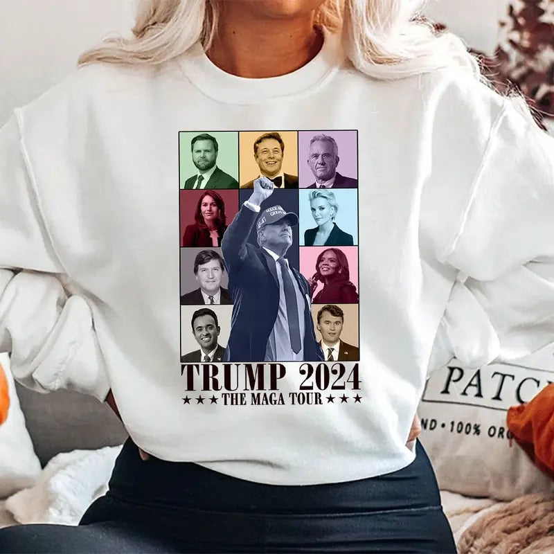 Trummp MAGA Tour Shirt, Trummp Supporters Shirts, Graphic Trending Tee Hoodie, Sweatshirt | PodTeesHub.com