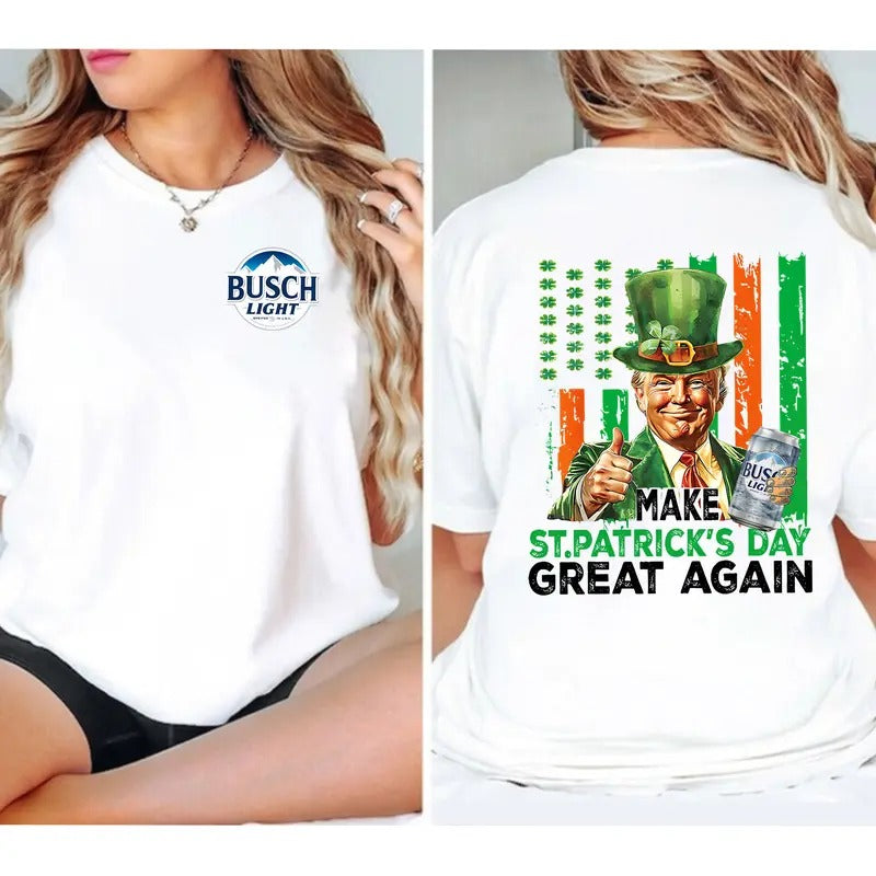 Trummp Patrick Day Shirt, Patrick Trummp Sweatshirt, Trummp Supporter Shirt style 03 Hoodie | PodTeesHub.com