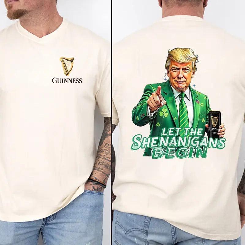 Trummp Patrick Day Shirt, Patrick Trummp Sweatshirt, Trummp Supporter Shirt Hoodie | PodTeesHub.com