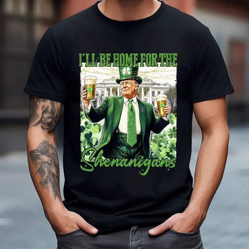 Trummp Patrick Day Shirt, Patrick Trump Sweatshirt, Trummp Supporter Shirt Hoodie | PodTeesHub.com