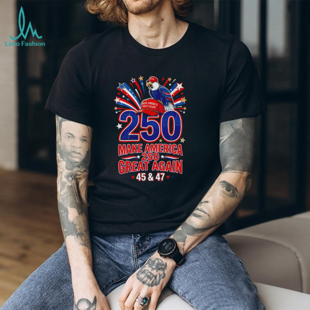 Trump 2024 Make America Great Again 45 and 47 Eagle T Shirt