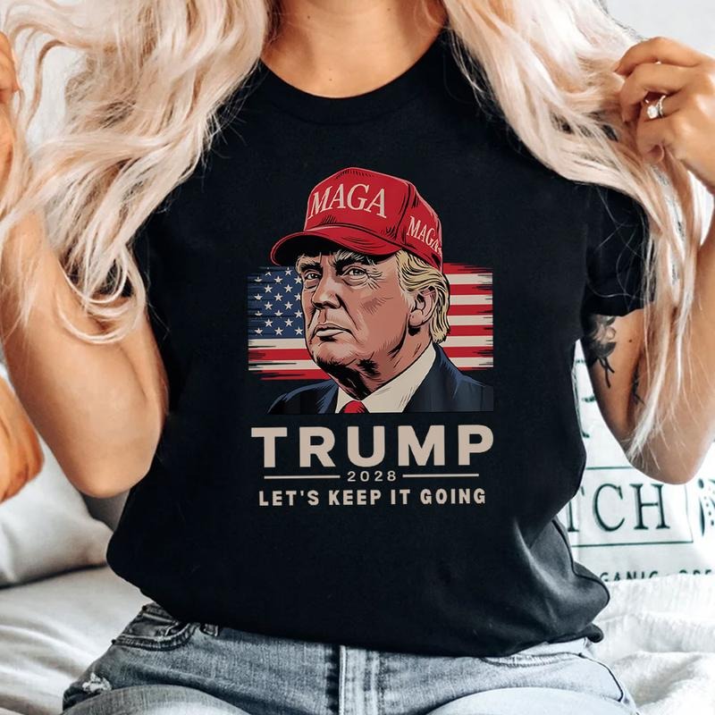 Trump 2028 Shirt, President Trump 2028 Shirt, Political Election Tee, Trump Conservative Shirt, Donald Trump For...