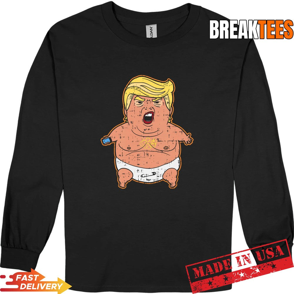 Trump Baby Balloon Funny Angry Shirt