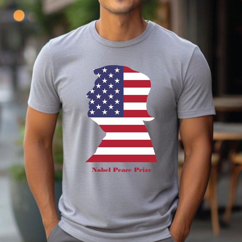Trump For Nobel Peace Prize Shirts, Trump Supporters Shirts, Trending Graphic Tee Hoodie, Sweatshirt | PodTeesHub.com