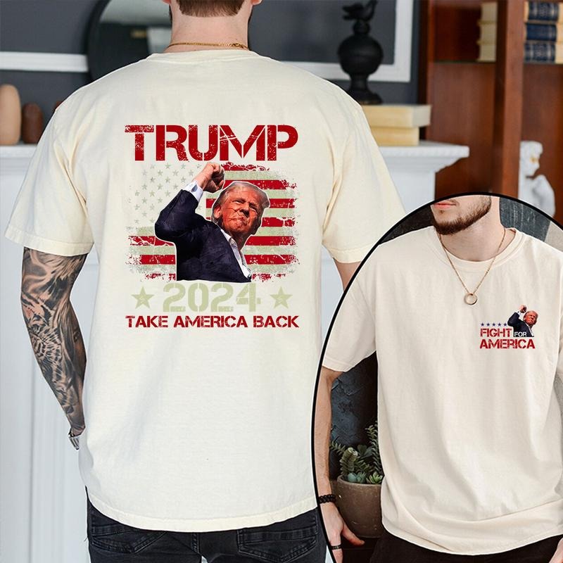 Trump Shot Shirt, Trump Rally Shot Shirt Trump Trending Tshirt Hoodie, Sweatshirt | PodTeesHub.com