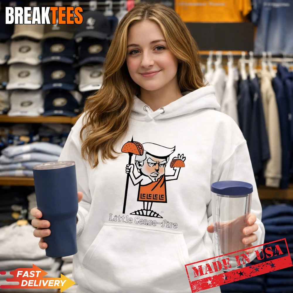 Trump Taco little cease fire t-shirt