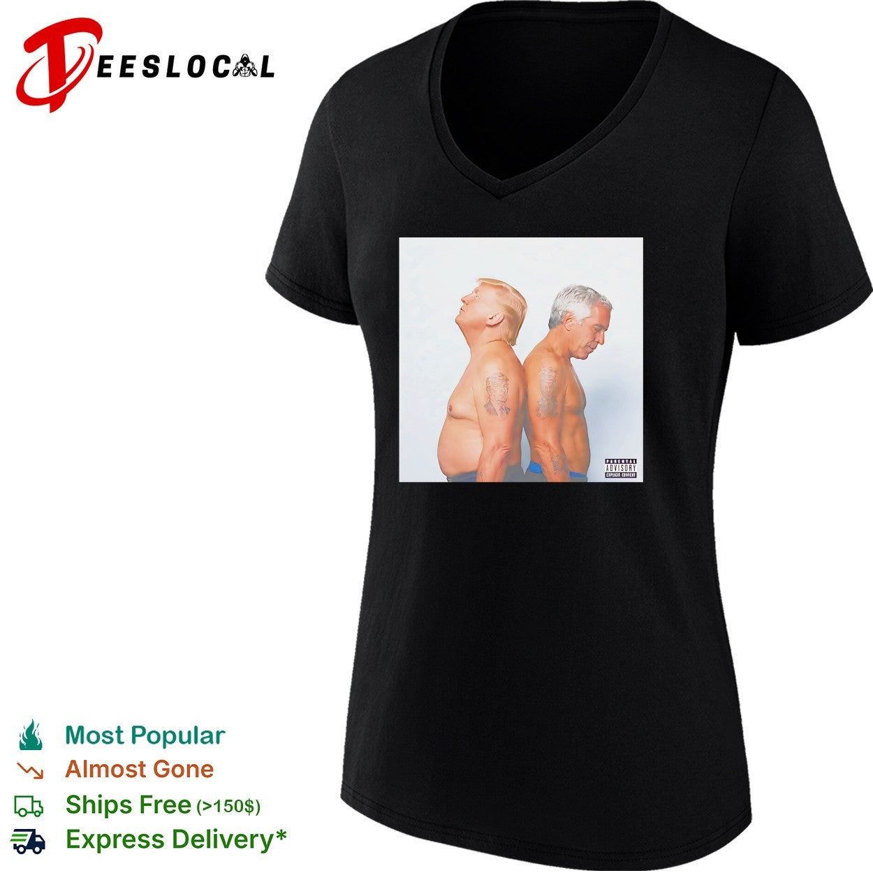 Trump x Epstein Ra3 Sremmurd Album cover funny shirt