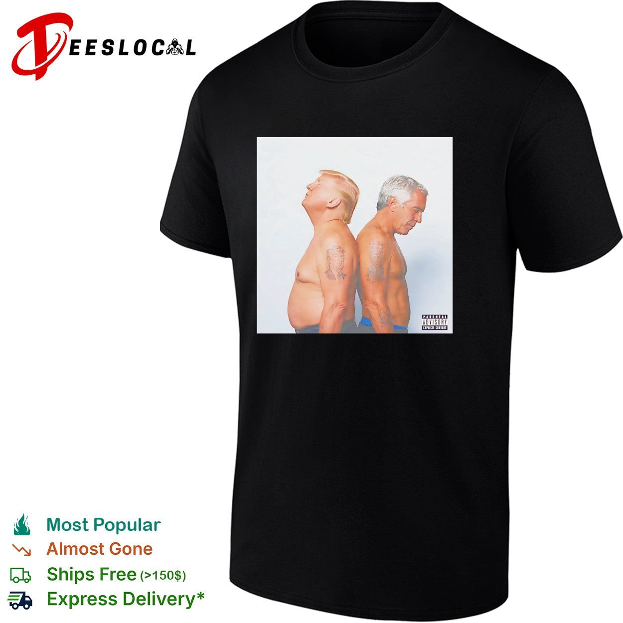 Trump x Epstein Ra3 Sremmurd Album cover funny shirt