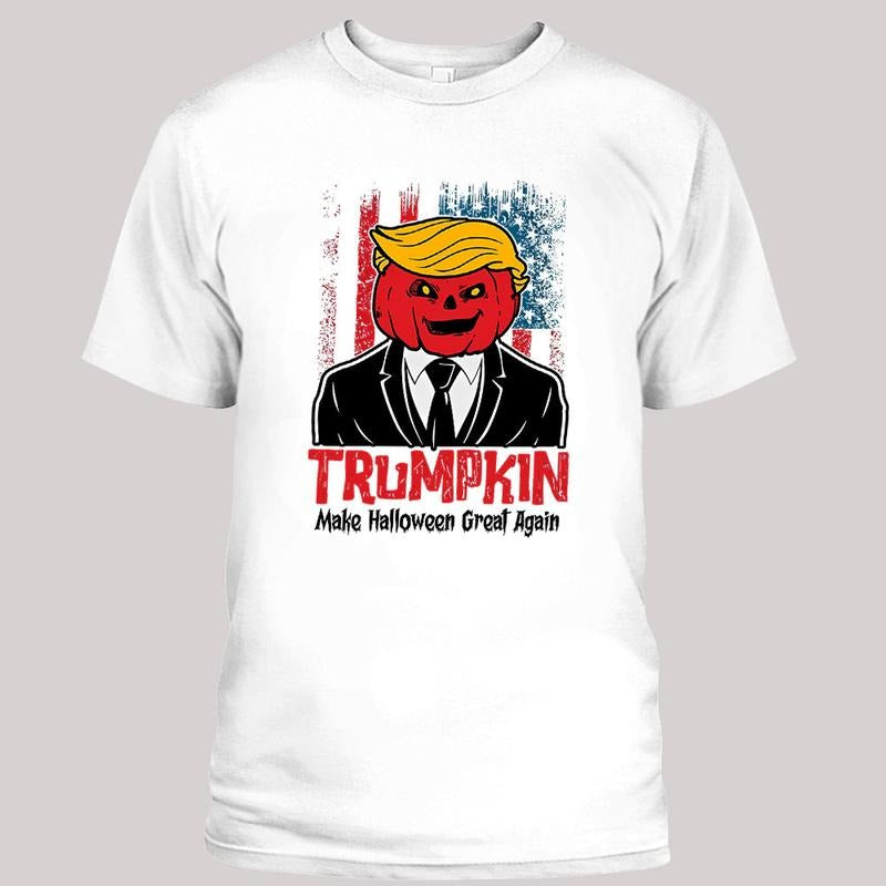 Trumpkin Shirts, Trump Supporters Shirt, Halloween President Tee, Unisex Tee, Trending Graphic Tee Hoodie, Sweatshirt