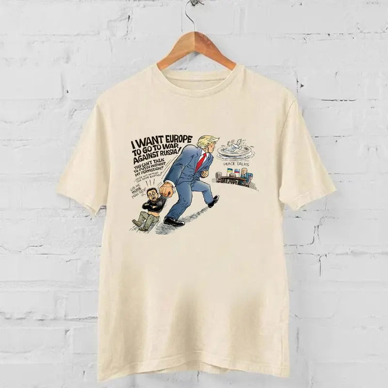 Trumpp Peace Talks Shirt, Trummp Supporters Shirt, Trending Graphic Tee Hoodie, Sweatshirt | PodTeesHub.com