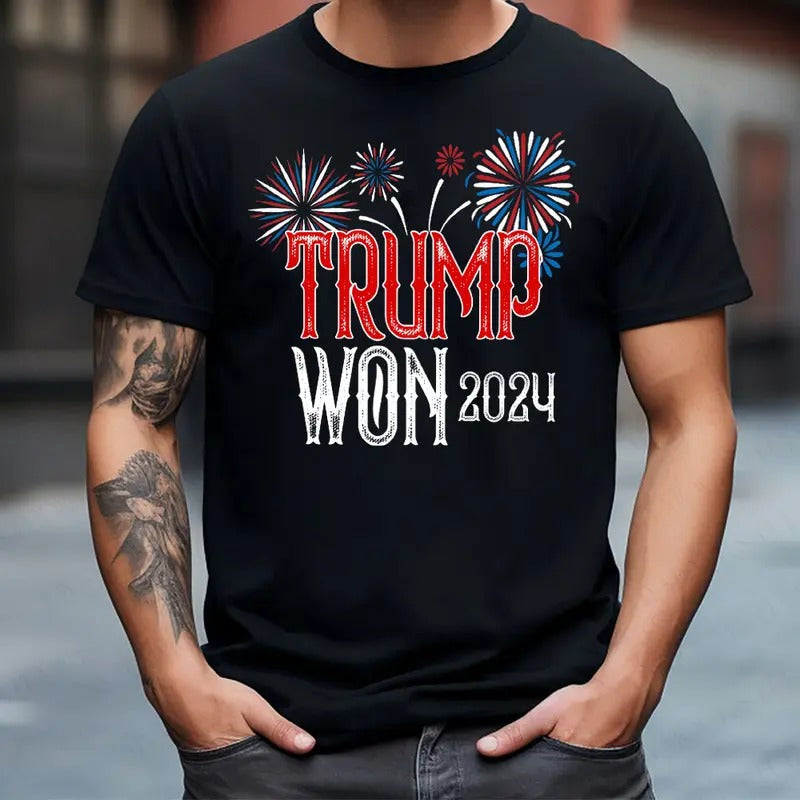 Trumpp Won Shirt, Trummp Supporters Shirts, Graphic Trending Tee Hoodie, Sweatshirt | PodTeesHub.com