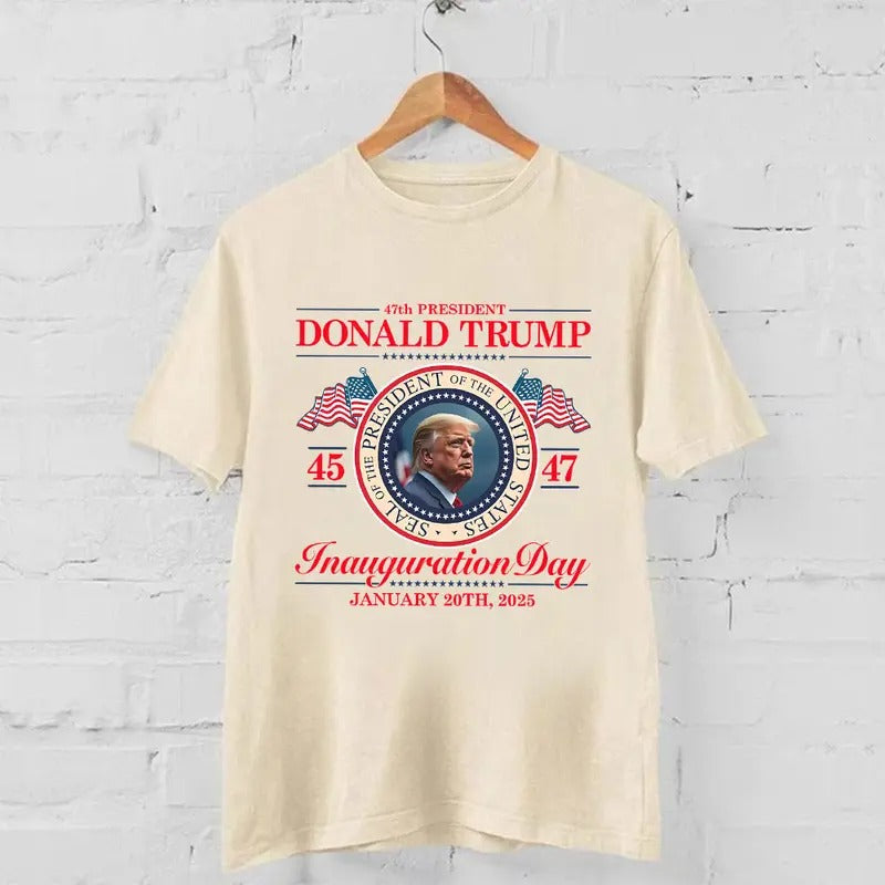 Truump Inauguration Day Shirt, Trummp Supporters Shirt, Xmas Graphic Tee style 02 Hoodie, Sweatshirt | PodTeesHub.com