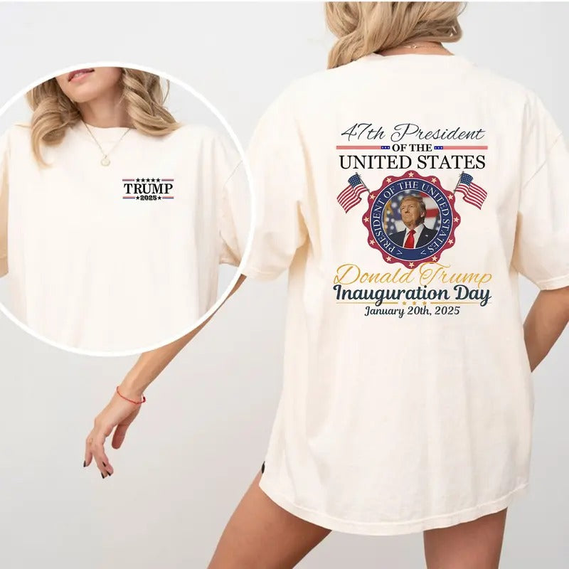 Truump Inauguration Day Shirt, Trummp Supporters Shirt, Xmas Graphic Tee style 04 Hoodie, Sweatshirt | PodTeesHub.com