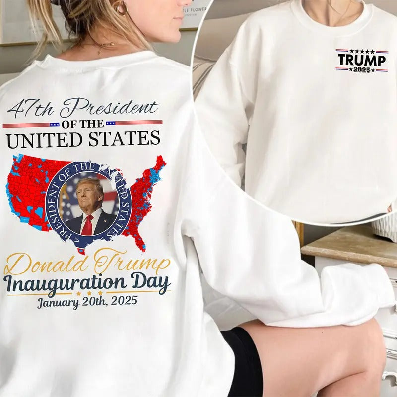 Truump Inauguration Day Shirt, Trummp Supporters Shirt, Xmas Graphic Tee style 05 Hoodie, Sweatshirt | PodTeesHub.com