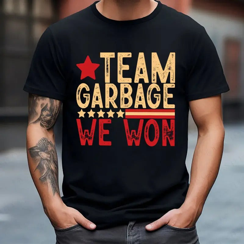 Truump Won Shirt, Trummp Supporters Shirts, Graphic Christmas Shirt Comfort Cotton Hoodie, Sweatshirt | PodTeesHub.com