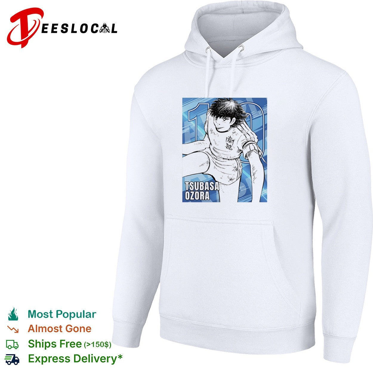 Tsubasa Ozora Nankatsu Sc Fc Captain Tsubasa Anime Manga Series Number 10 shirt