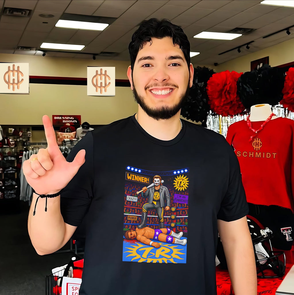 Tucker Remy 8-Bit graphic shirt