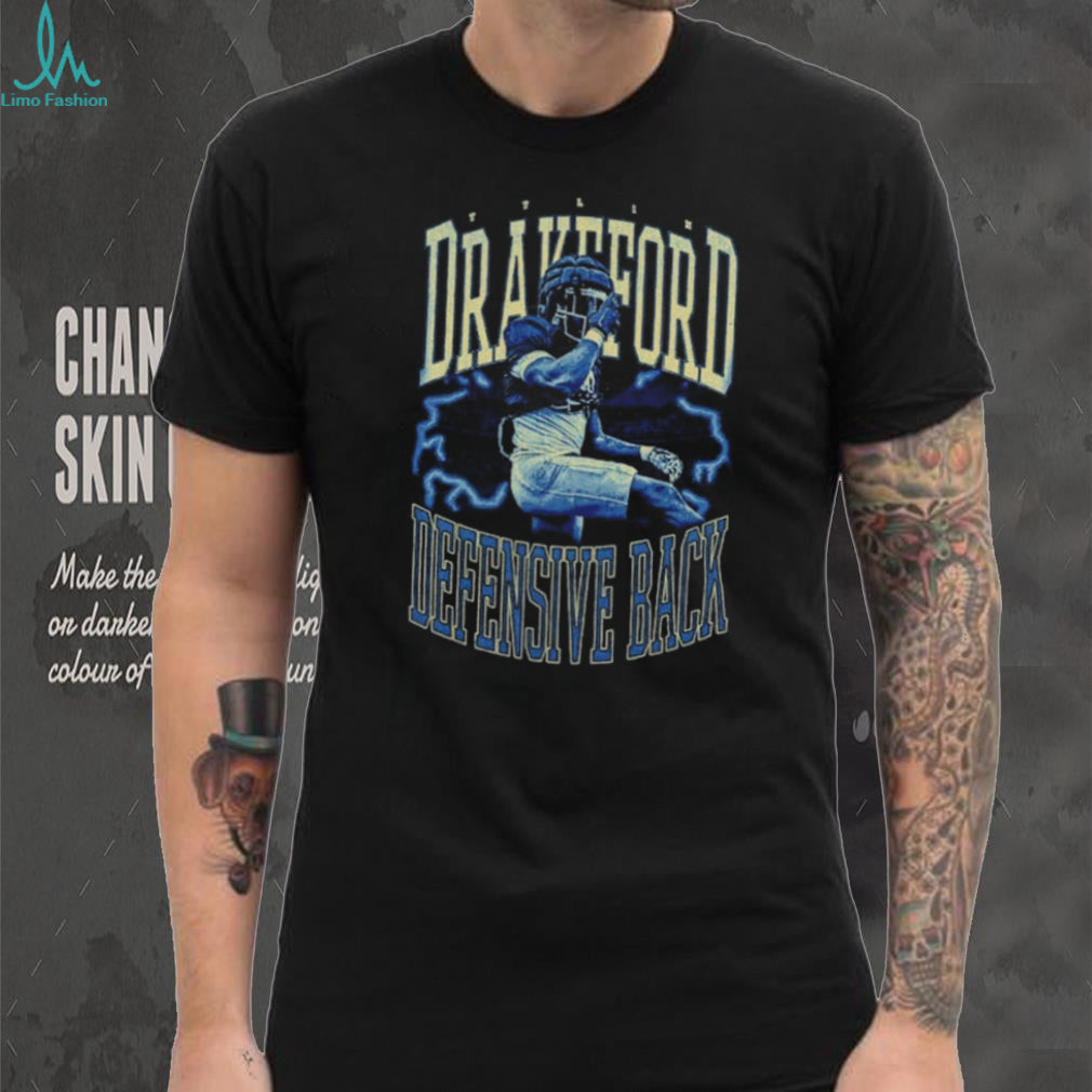 Tylin Drakeford Defensive Back Vintage Football shirt