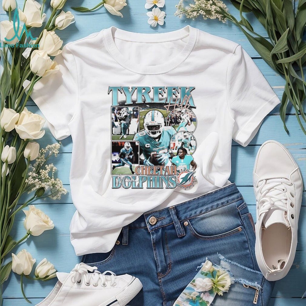 Tyreek Hill Cheetah Miami Football Vintage Bootleg T Shirt