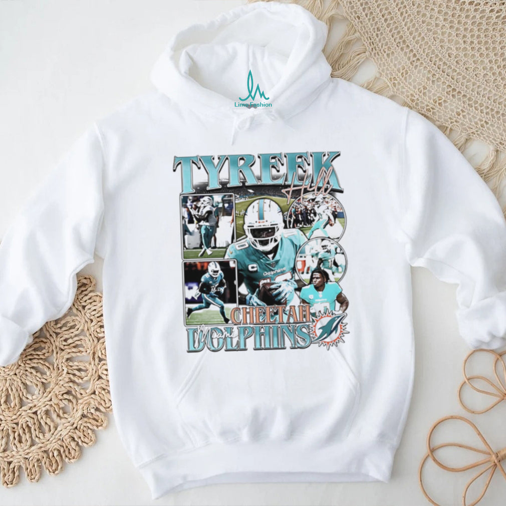 Tyreek Hill Cheetah Miami Football Vintage Bootleg T Shirt