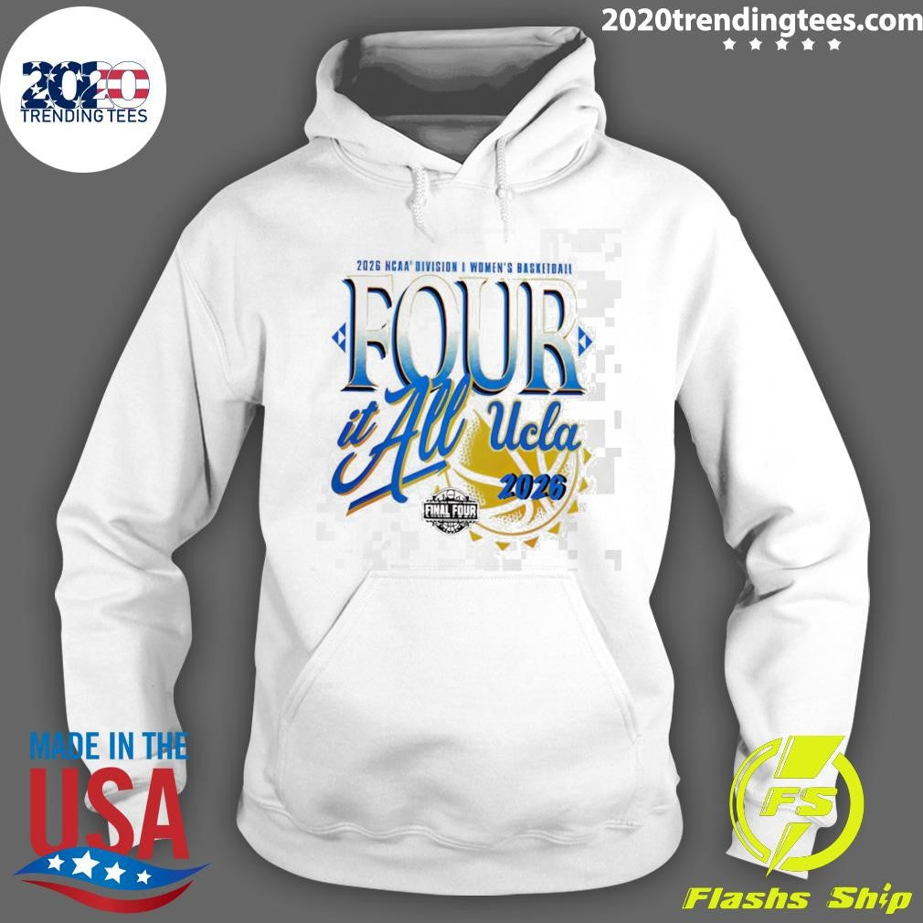 UCLA Bruins Women’s 2026 NCAA Women’s Basketball Tournament March Madness Final Four Zone Move Shirt