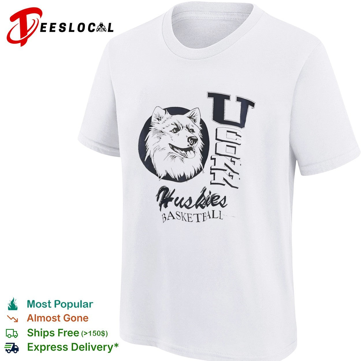 UConn Huskies Basketball vintage shirt