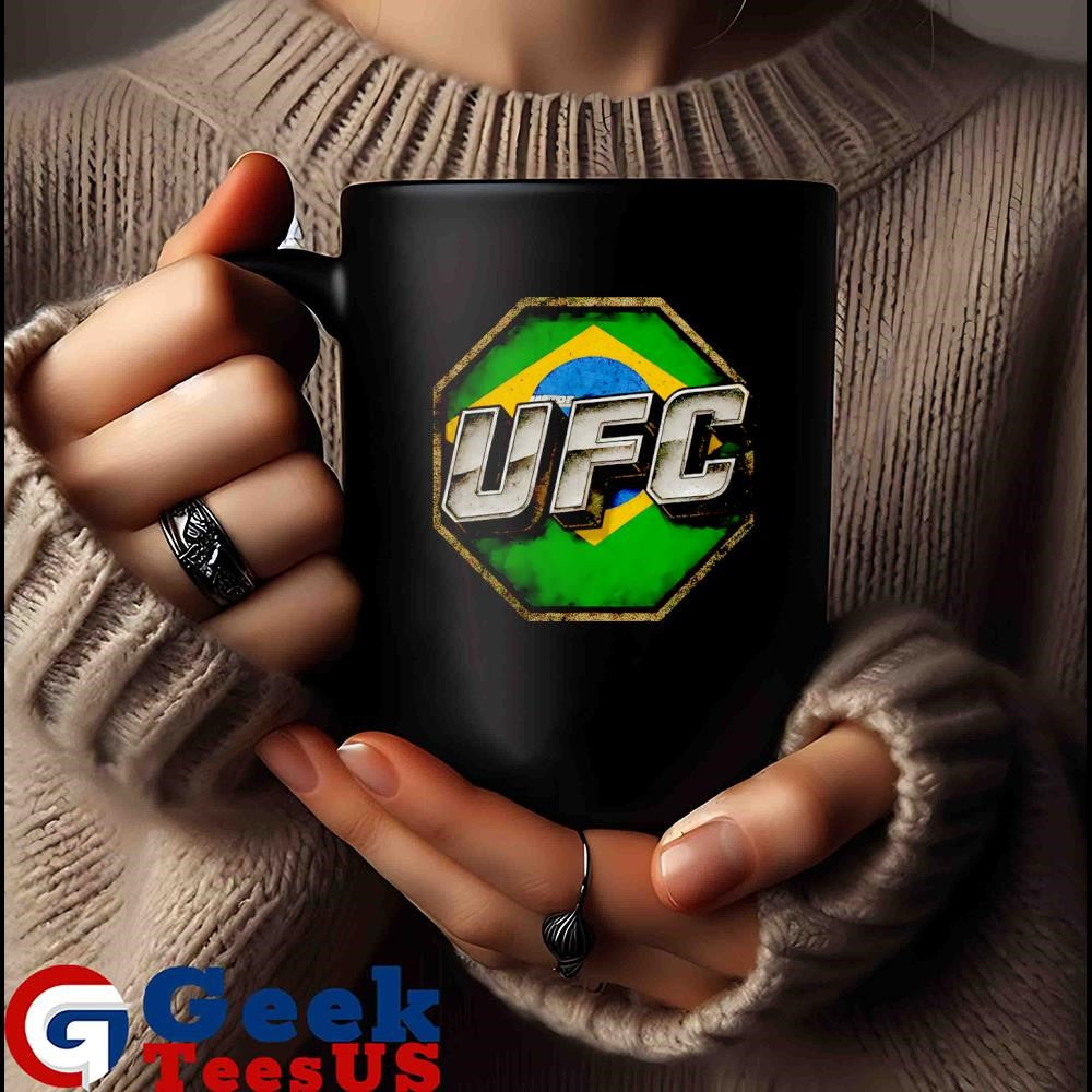 UFC Brazil flag logo shirt