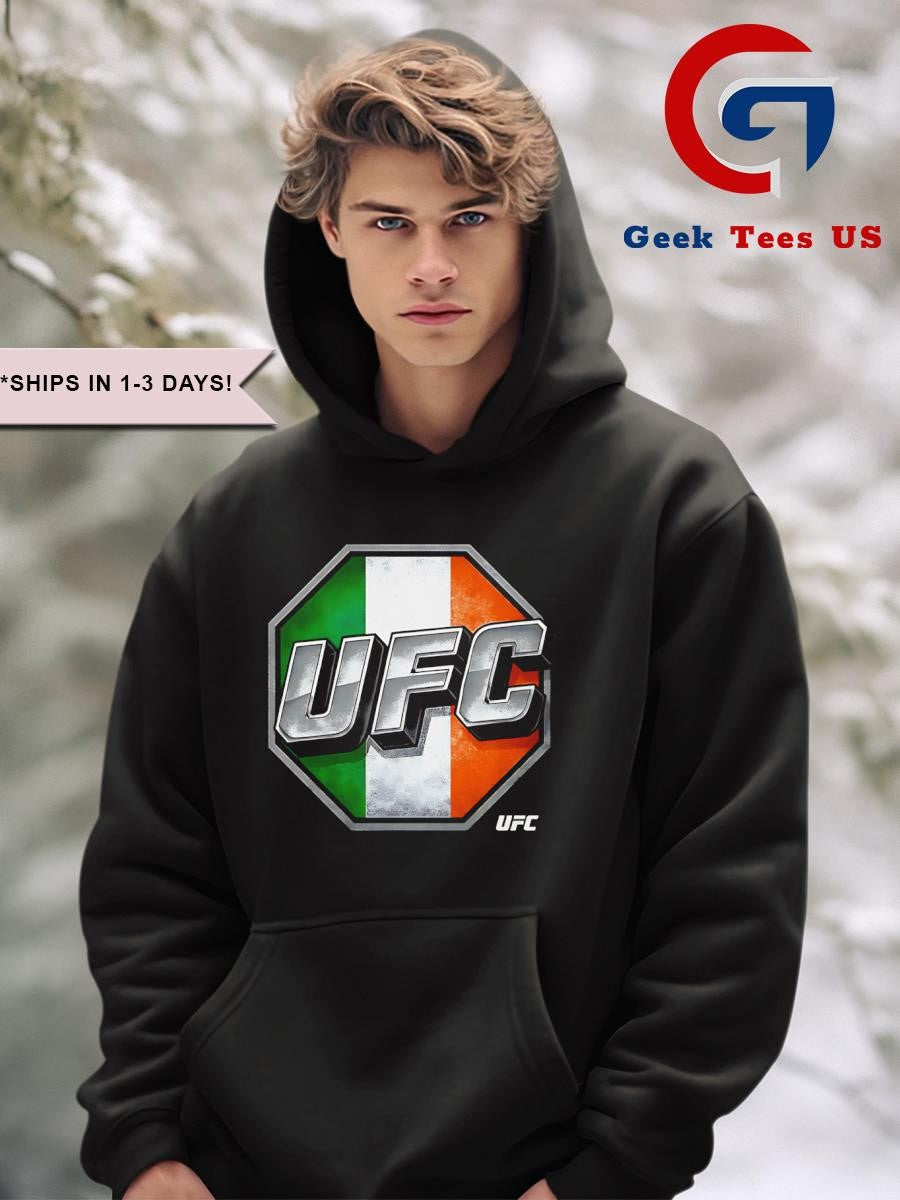 UFC Ireland flag logo shirt