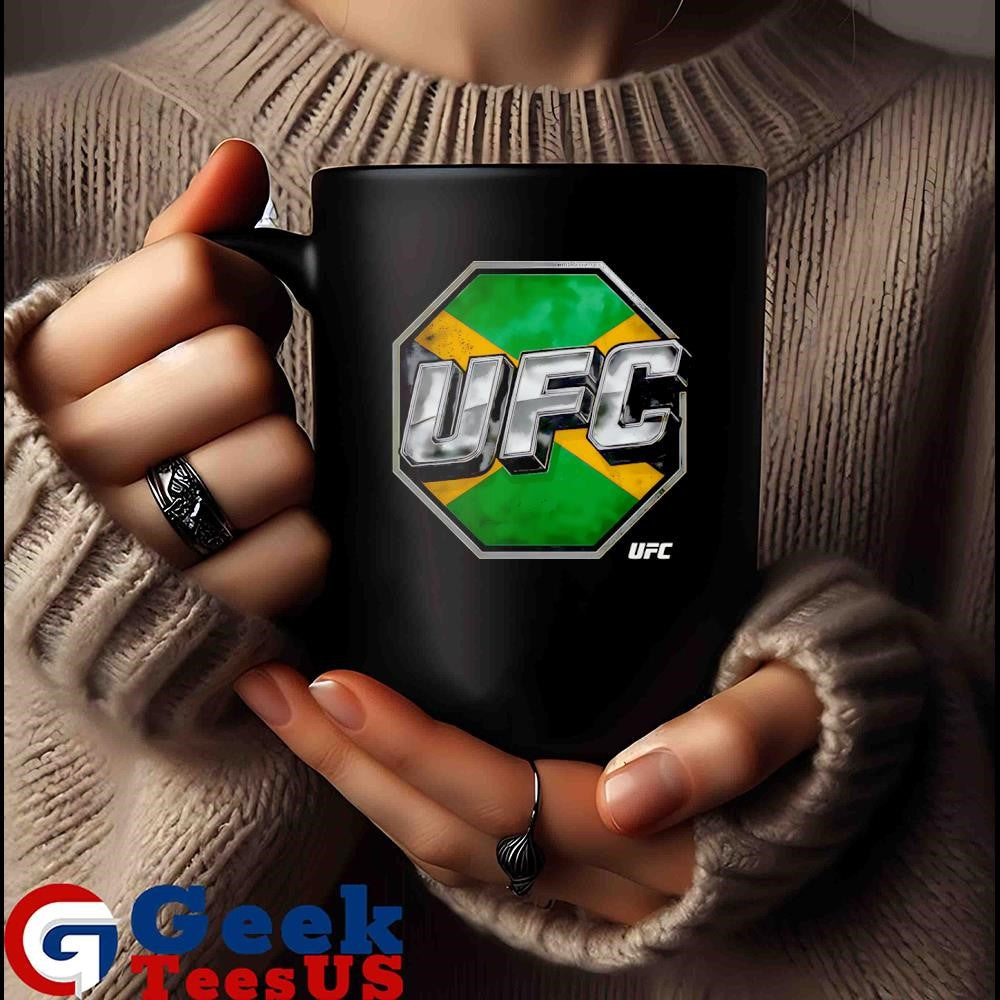UFC Jamaica flag logo shirt