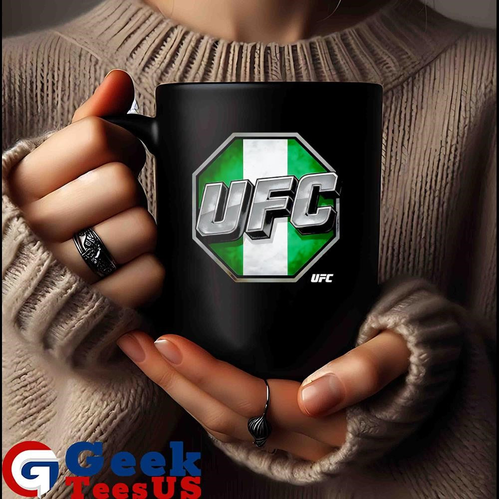 UFC Nigeria flag logo shirt
