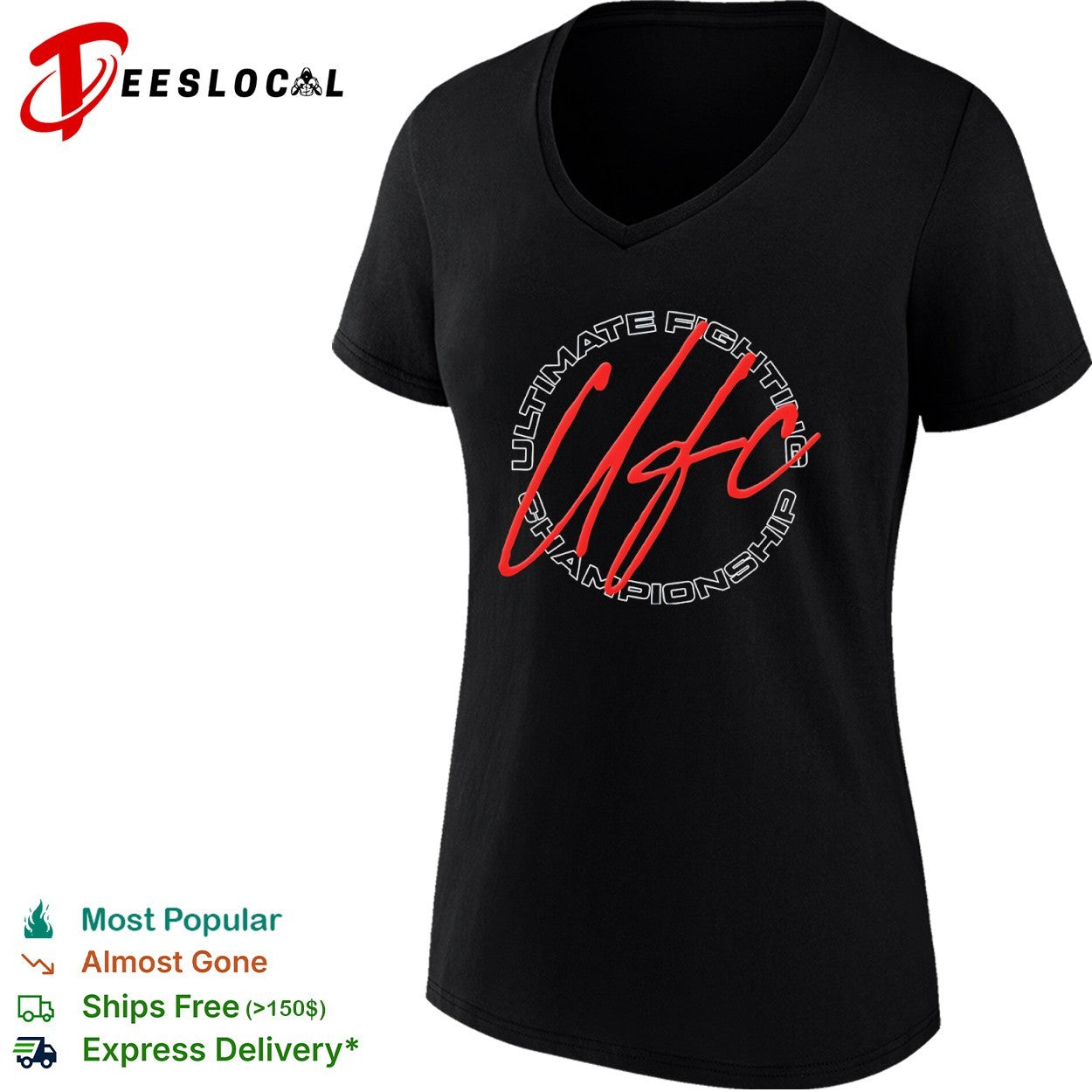 UFC Ultimate Fighting Championship red shirt