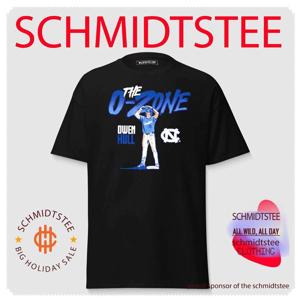 UNC Baseball Owen Hull The O-Zone cartoon shirt