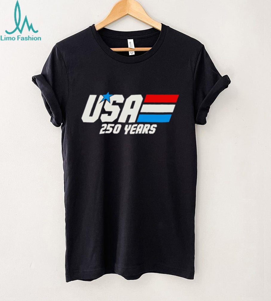 USA 250 years Racing logo shirt