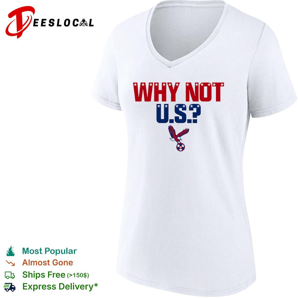 USA Soccer why not US eagle ball shirt