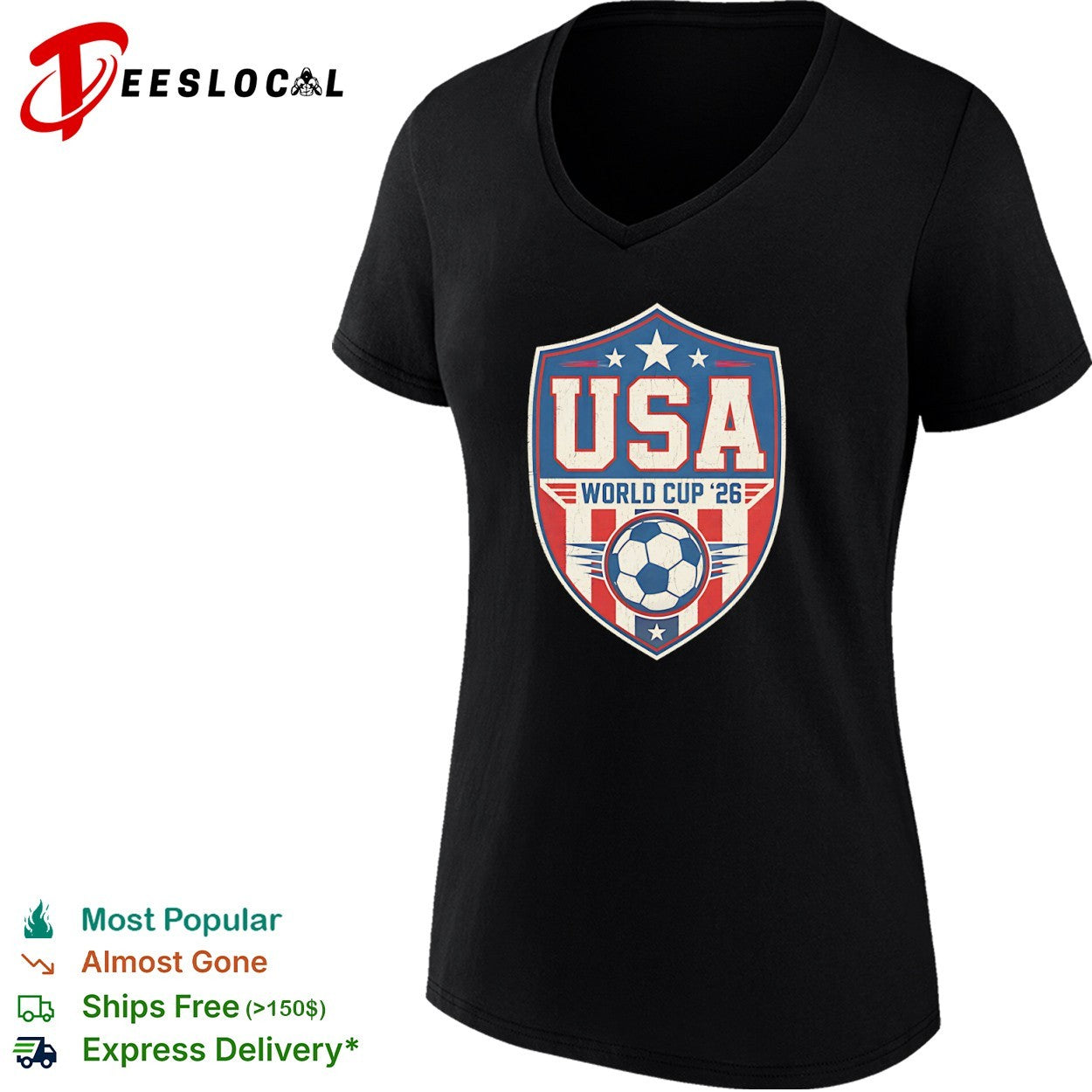 USA World Cup 26 Soccer Tournament shirt