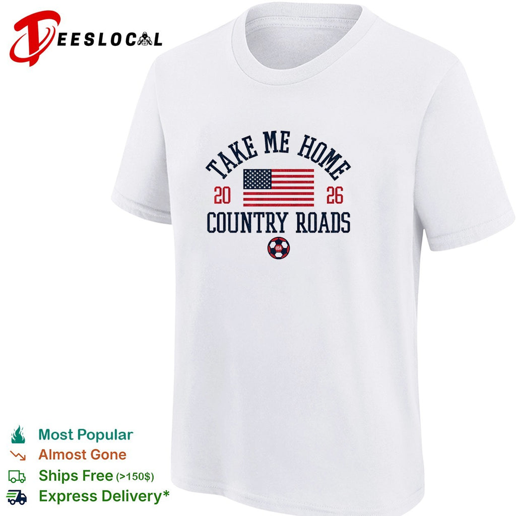 USA flag take me home country roads 2026 shirt