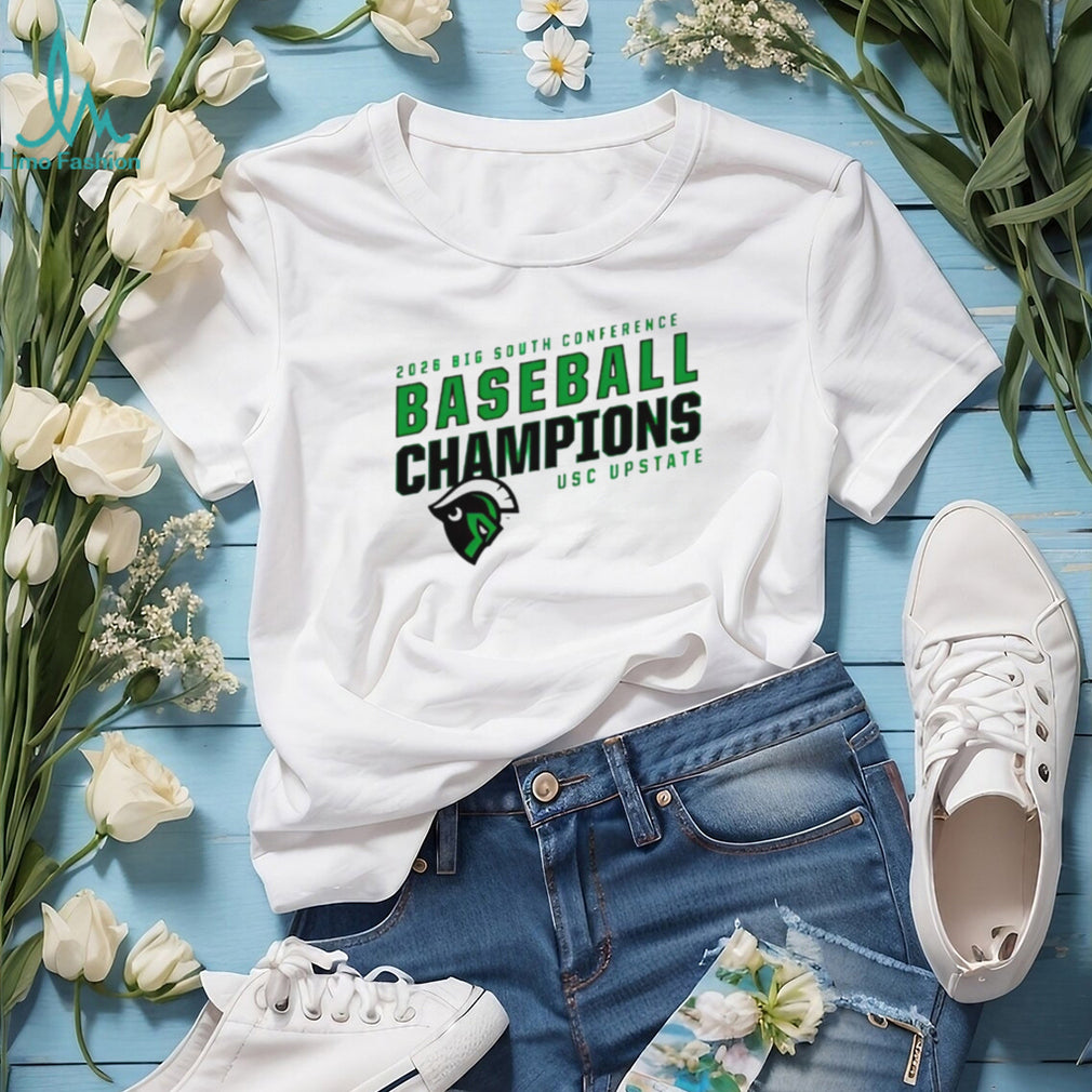 USC Upstate 2026 Big South Conference Baseball Champions T Shirt