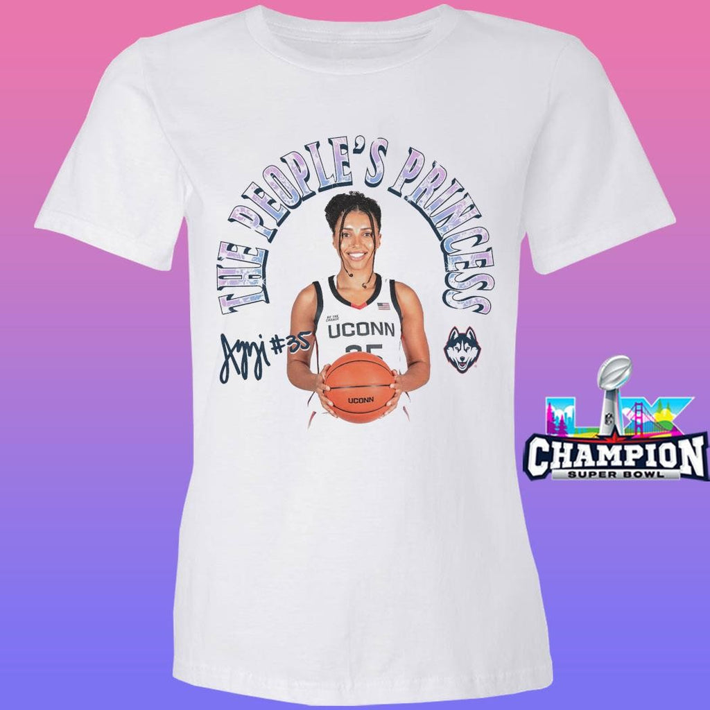 Uconn Huskies Azzi Fudd Princess The People’s Princess Shirt