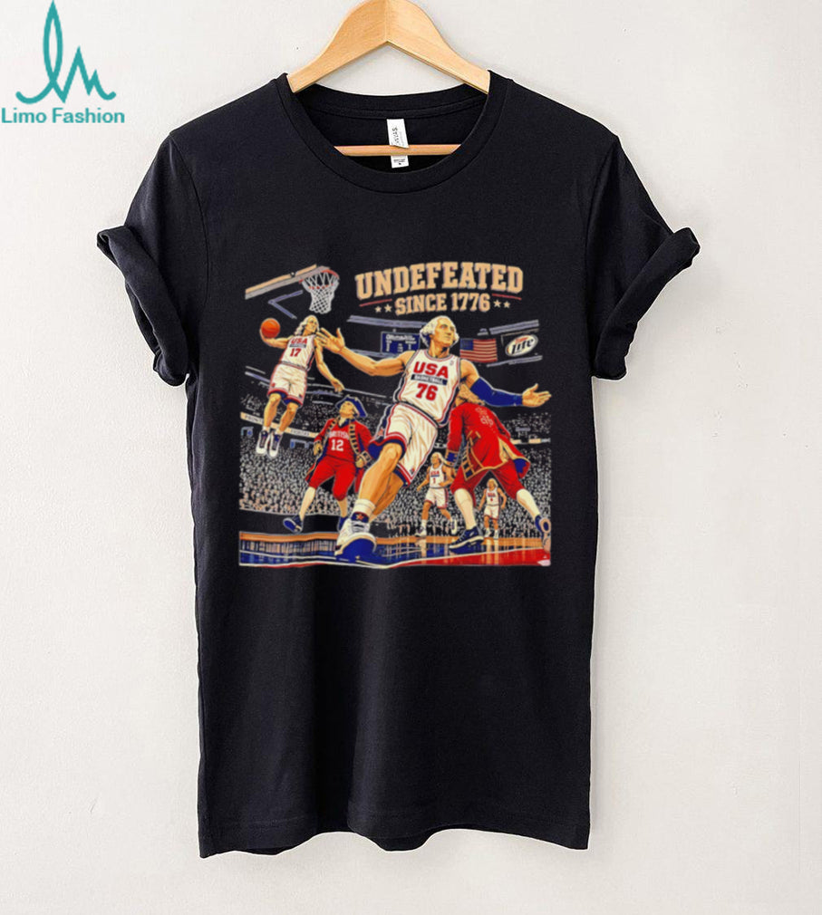 Undefeated Since 1776 America 4th of July Shirt