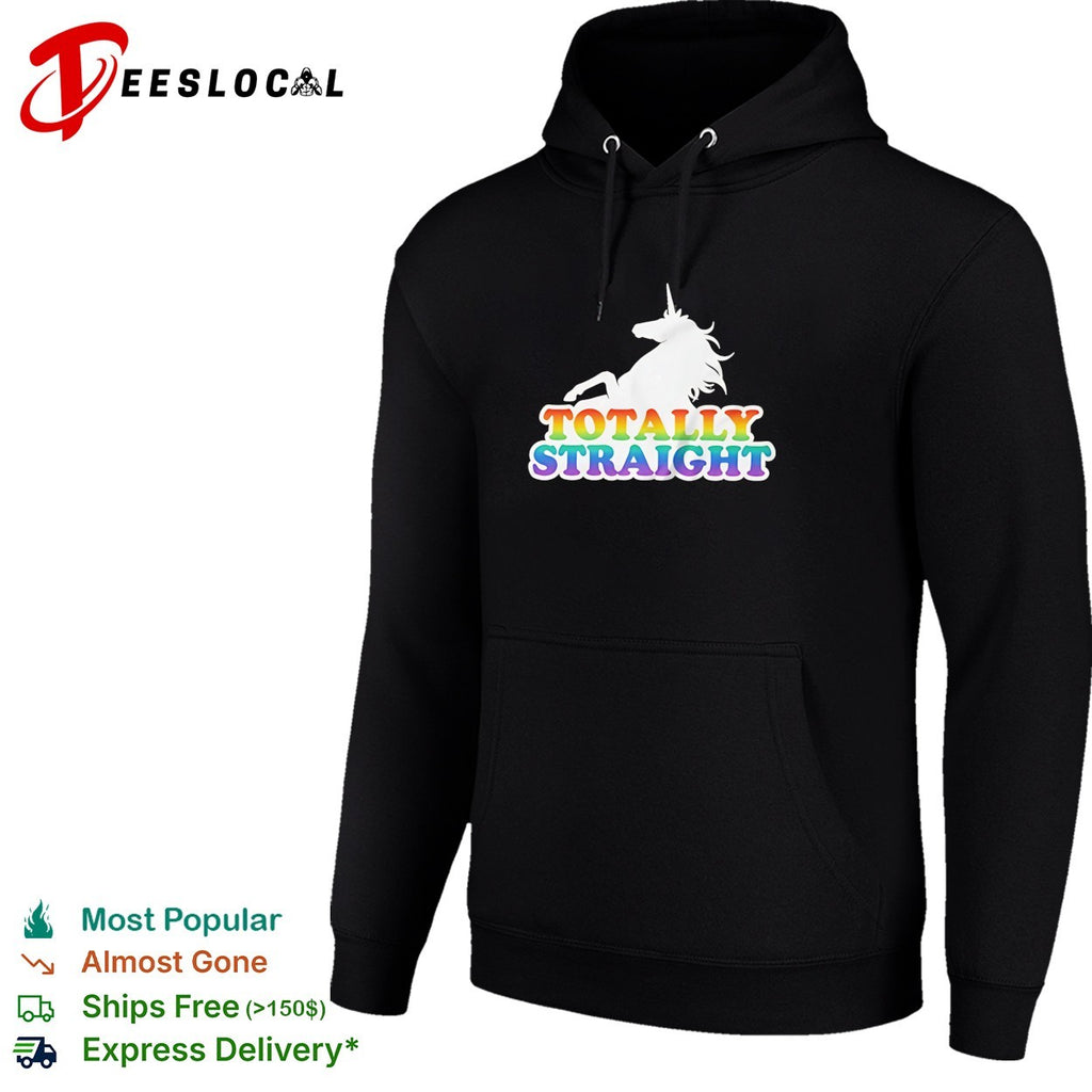 Unicorn totally straight shirt