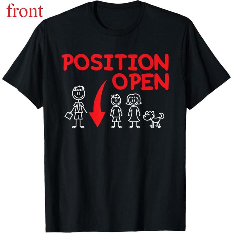 Unisex 100% Cotton Shirt with Funny Single Dad Family Position Open Print Hoodie, Sweatshirt | PodTeesHub.com