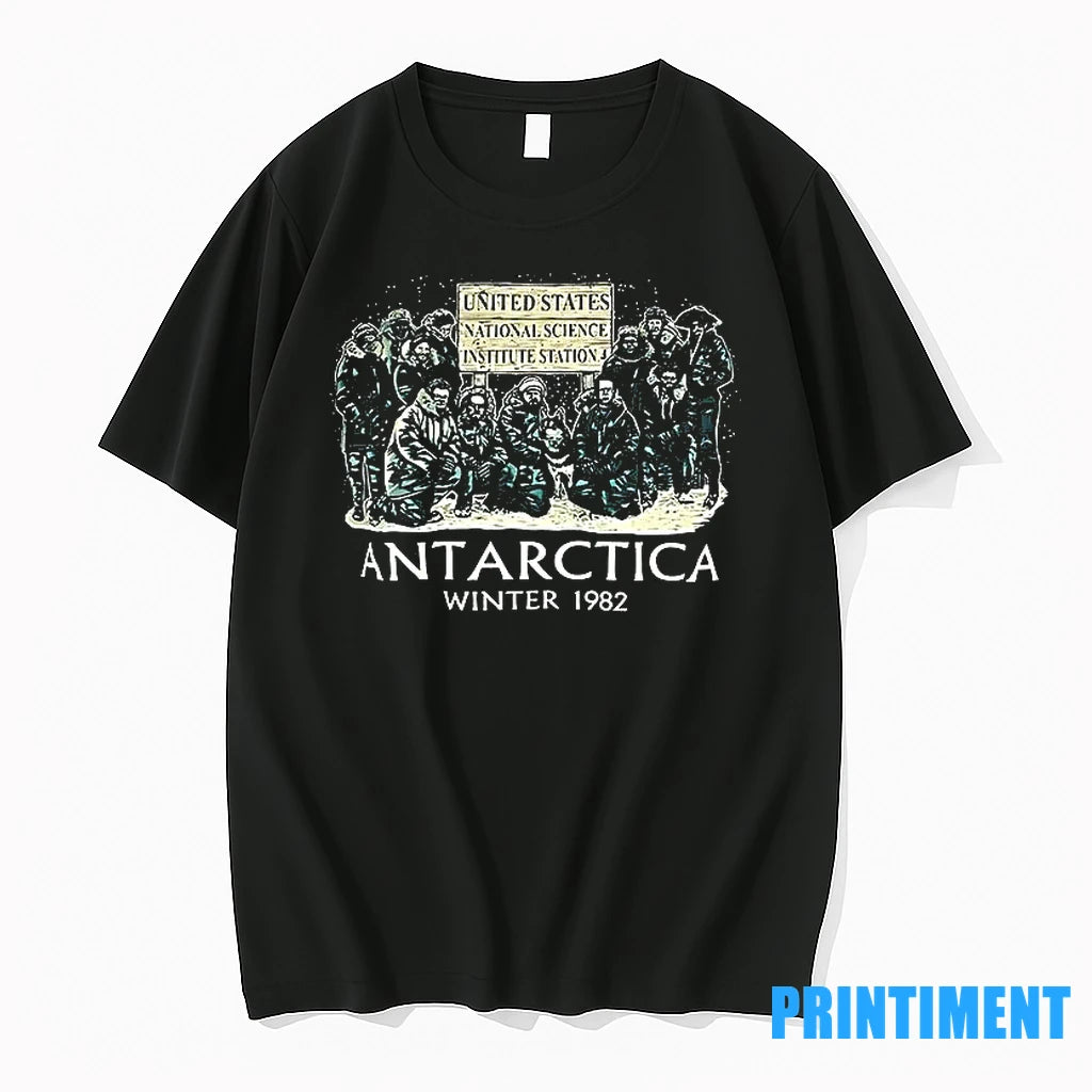 United States National Science Institute Station 4 Antarctica Winter 1982 Tshirts Sweater