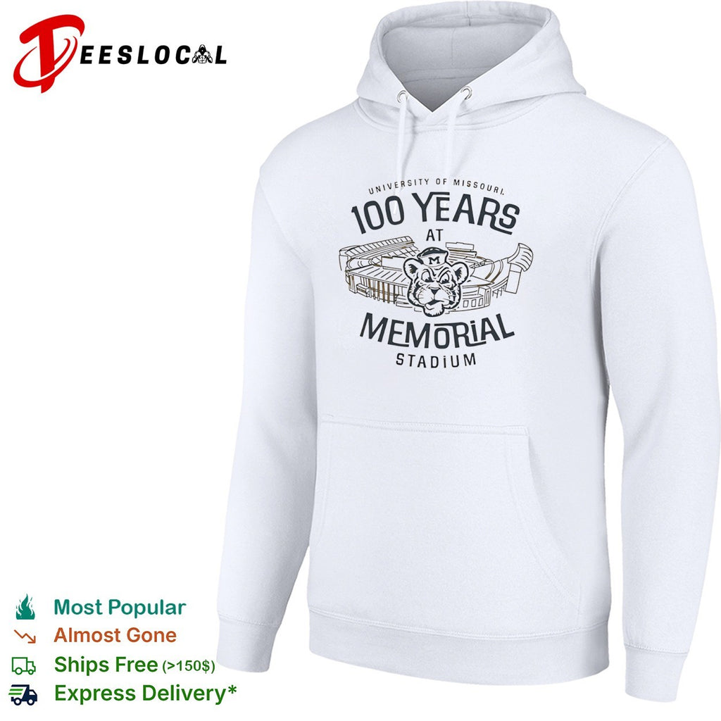 University of Missouri 100 Years at Memorial Stadium shirt